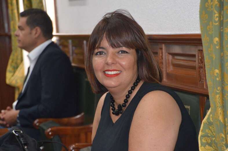 La concejala Gloria Cabrera (Foto TA)